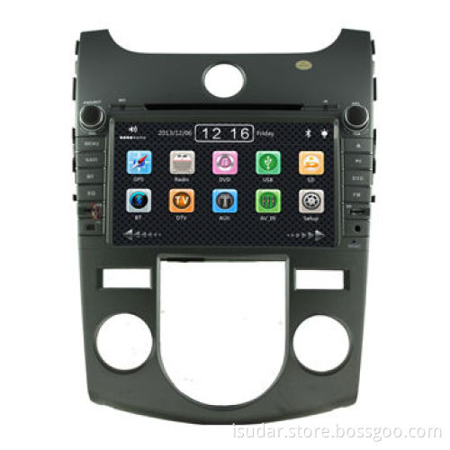 Car DVD Player for Kia Cerato Auto Air-conditioner ,with CD/MP3/DVD/USB and 8-inch TFT Monitor